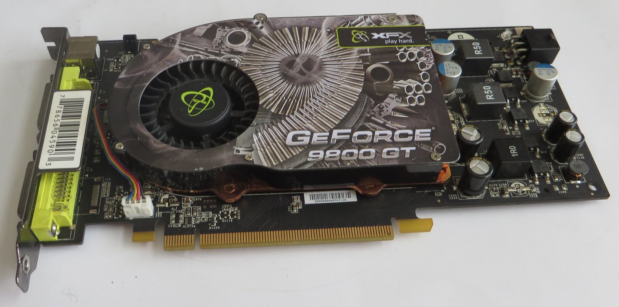 Amazon.com: XFX PV-T98G-YDLU GF 9800GT 600M 512MB DDR3 DUAL